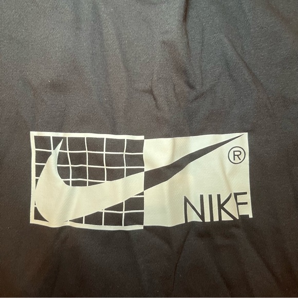 NWT Womens NIKE Black Loose Fit Mid Rise Joggers Size XL D07410-010 w/ Pockets - Picture 4 of 7